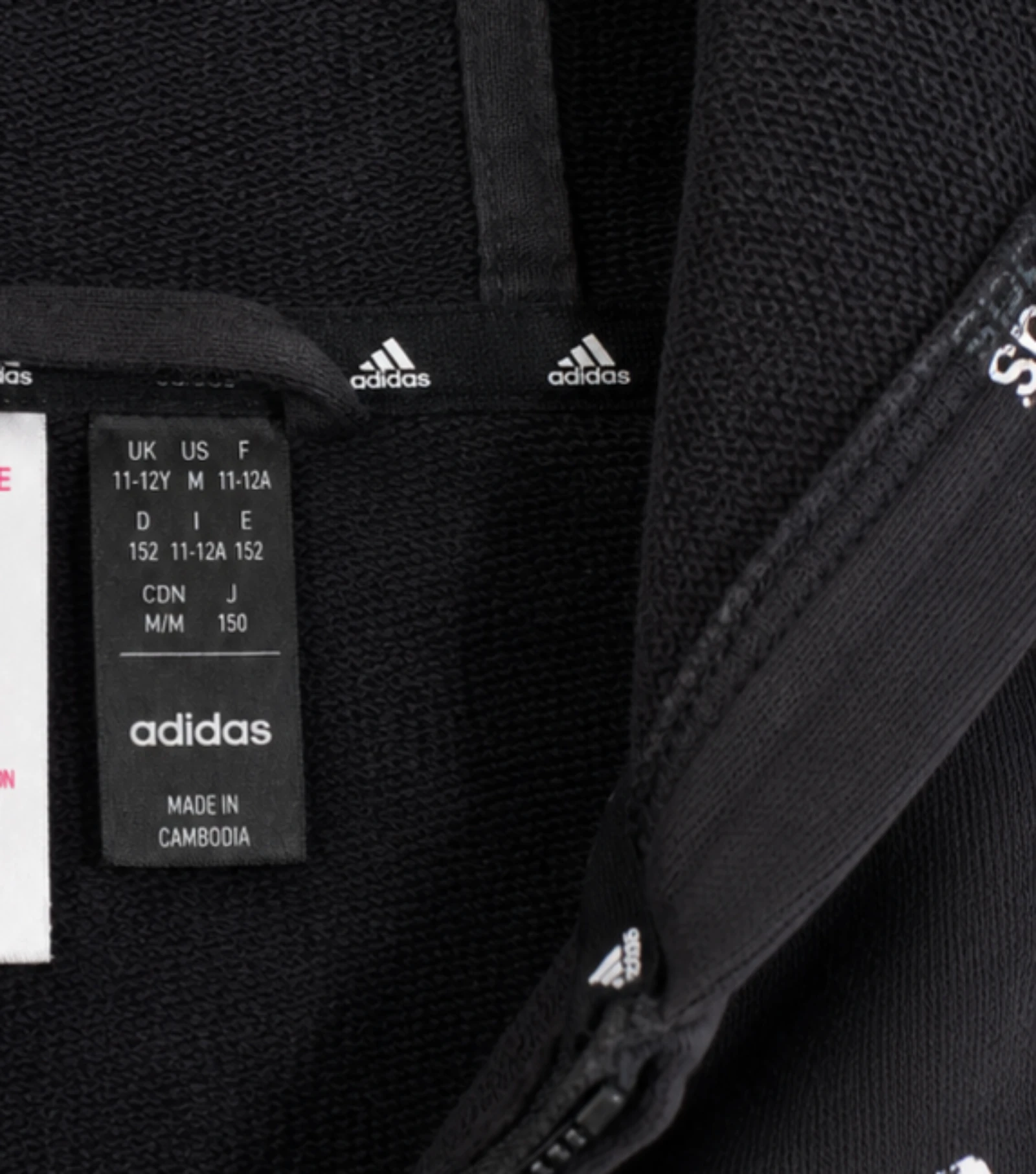 Zwarte Adidas hoody 11-12 jaar 👒 – photo 5